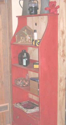 Shelf Unit with Drawer Storage